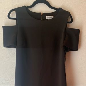 NWT Calvin Klein scuba sheath dress